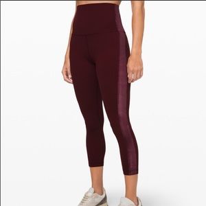 Lululemon Align Super High-Rise Crop *Velvet
